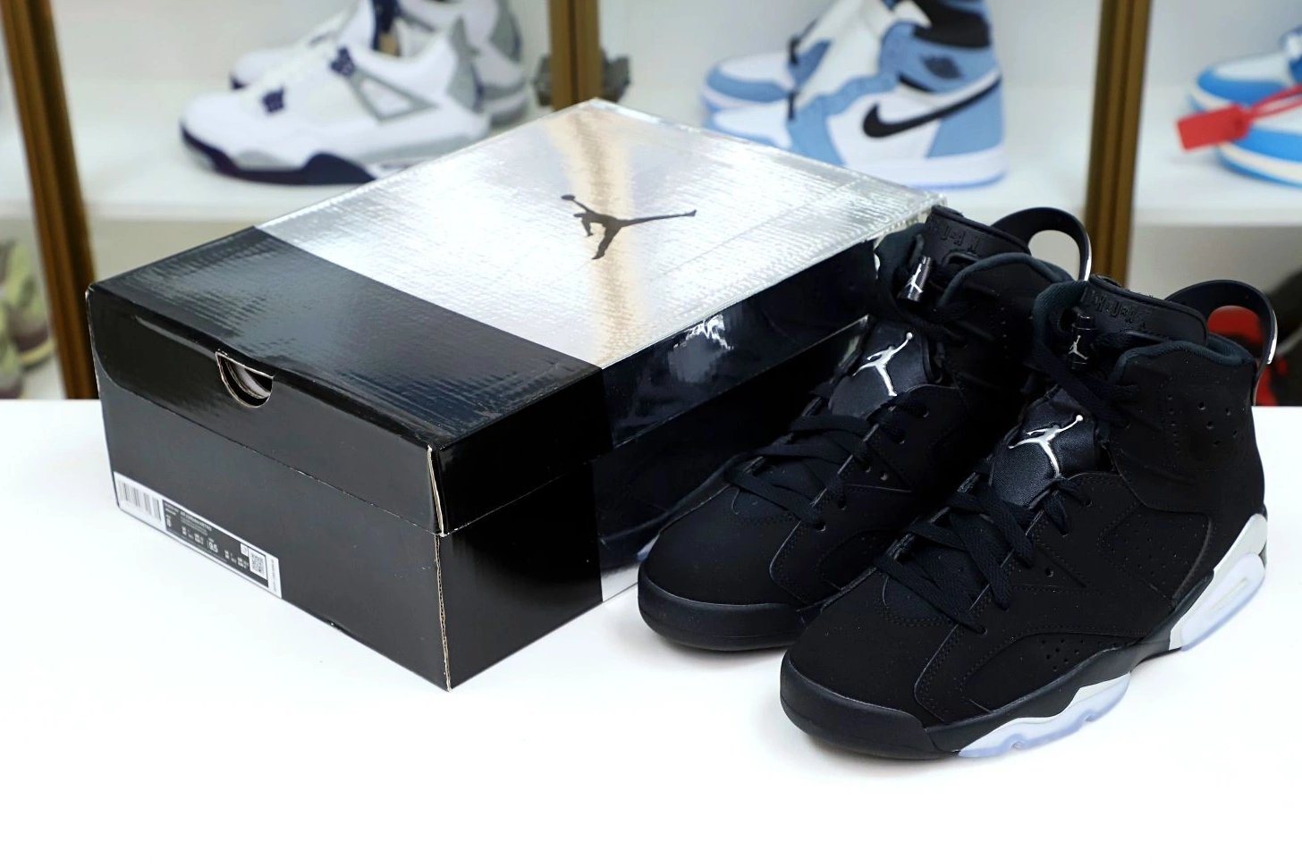 JORDAN AIR 6 CHROME 0201